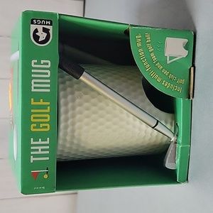 NEW The Golf Mug Cofee Tea Cup Ginger Fox